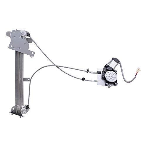 Brock Replacement Passenger Side Power Window Regulator w/Motor Compatible with 1990-1997 Miata MX-5 - Image 1