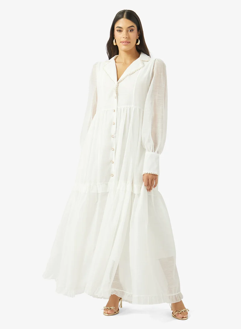 خزانة A-line Tiered Dress