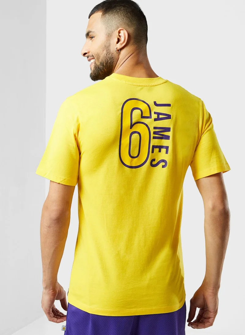 NBA N&N Los Angeles Lakers Logo T-Shirt