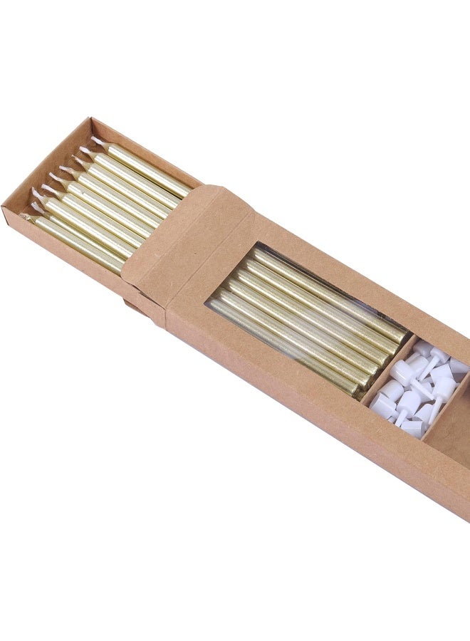 PME Gold Extra Tall Candles 7in 16pk - Image 3