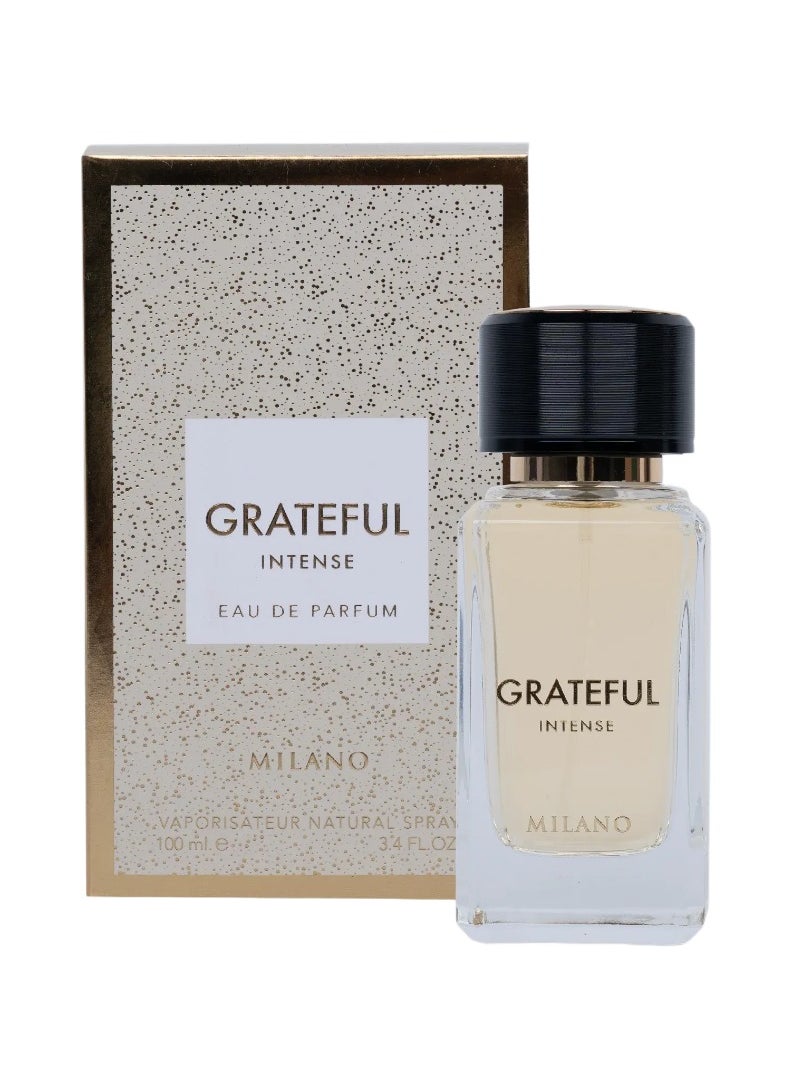 ميلانو عطر جريتفل مٌركز أو دو بارفان من ميلانو - 100 مل | عطر فاخر للجنسين بنفحات من الكمثرى والبرغموت والورد والمسك  - Image 1