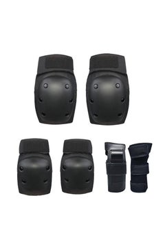 Generic knee pads, elbow pads, skateboard skating bike, 6-piece set, knee pads-size M  - Image 1