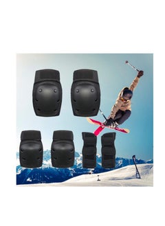 Generic knee pads, elbow pads, skateboard skating bike, 6-piece set, knee pads-size M  - Image 3