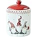 DOITOOL Christmas Cookie Jar, Cookie Jars with Sealed Lid, Canisters for Kitchen Counter, Christmas Cookie Tins for - Image 2
