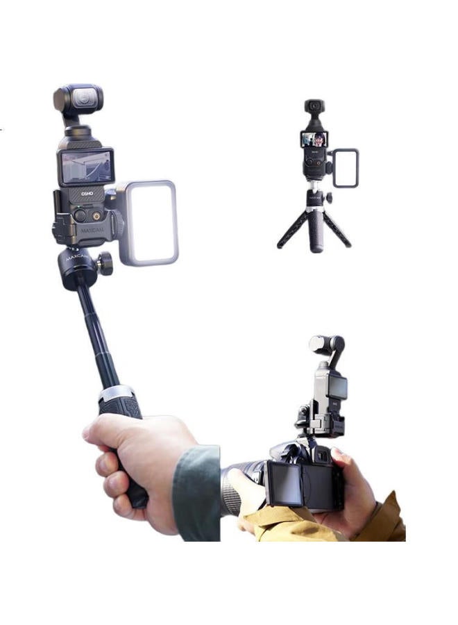 Maxcam/Maisikamu, Suitable For Dji Osmo Pocket 3, Car Aluminum Alloy Suction Cup, Glass Fixed, Car-Mounted Off-Road Bracket Accessory - Image 1