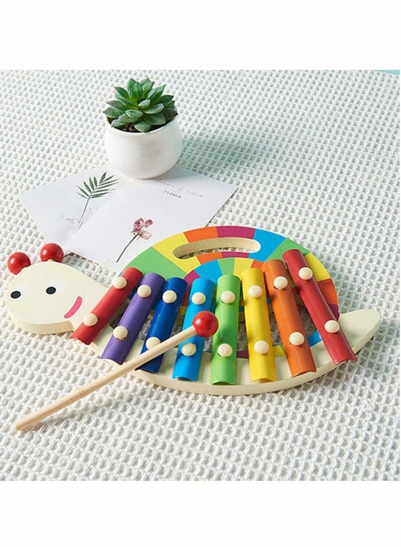Y&D Piano Xylophone for Kids, Wood Toy with 2 percussion Sticks - Image 5