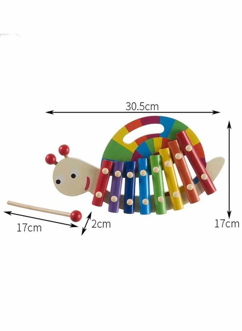 Y&D Piano Xylophone for Kids, Wood Toy with 2 percussion Sticks - Image 3