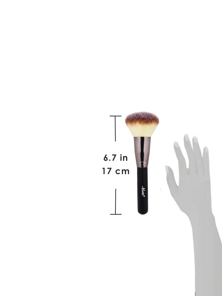 Matto Powder Mineral Brush - Makeup Brush for Large Coverage Mineral Powder Foundation Blending Buffing 1 Piece - Image 4