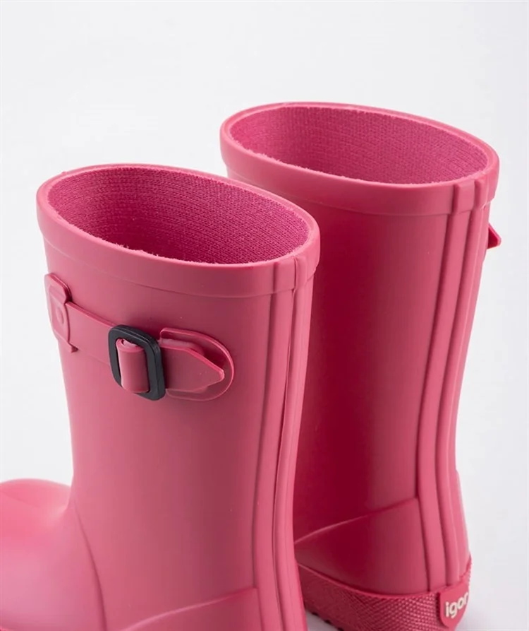 Igor W10256 Splash Euri Brand Girls Rain Boots Raspberry Color
