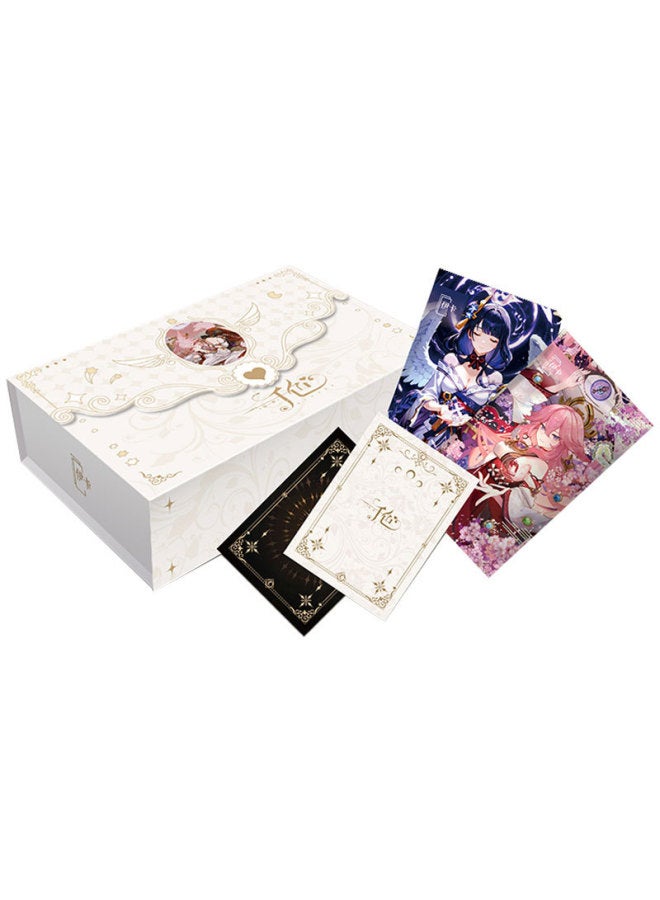 Little Frog New Goddess Story One Yuan 14 Blow Floating Light New Product Attacks Goddess Character Series Collection Card