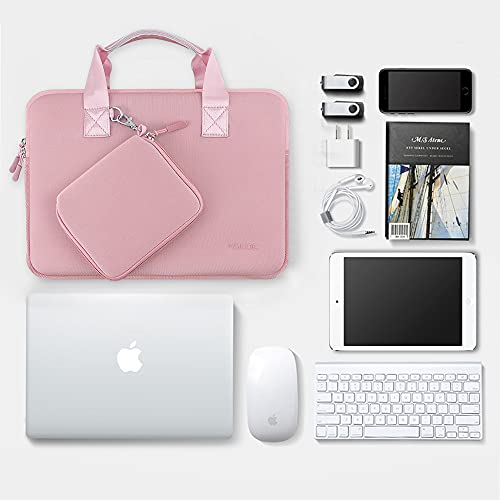 Hseok Laptop Sleeve 13.3-14 inch Case with Small Pouch, Neoprene Computer Bag Compatible with MacBook Pro 14" M4/M3/M2/M1 2025-2021, Mac Air/Pro 13.3" and Most 13-14 inch Notebooks,P02K01 - Image 5