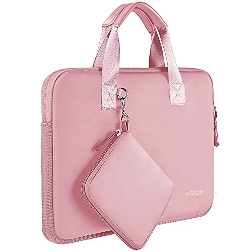 Hseok Laptop Sleeve 13.3-14 inch Case with Small Pouch, Neoprene Computer Bag Compatible with MacBook Pro 14" M4/M3/M2/M1 2025-2021, Mac Air/Pro 13.3" and Most 13-14 inch Notebooks,P02K01 - Image 1