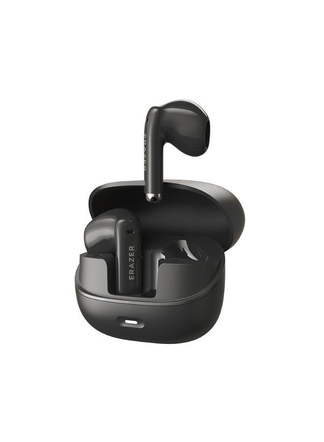Erazer EK159 Bluetooth 5.4 Wireless Earbuds, 13mm Driver, Triple-Detail HD Sound, Low Latency, 30H Battery, Touch Control-Black - Image 1