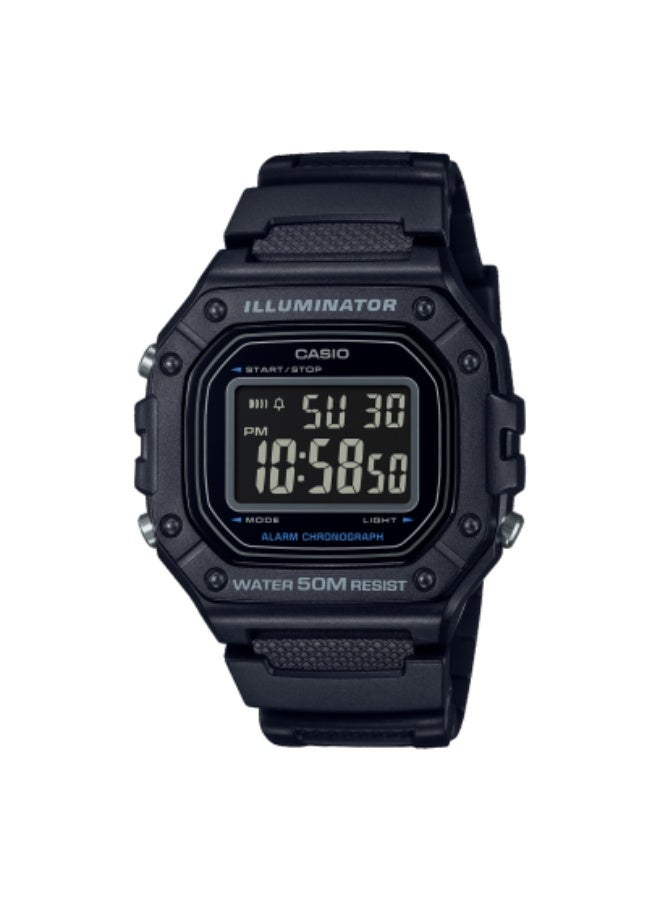 CASIO DIGITAL MEN WATCH W-218H-1BVDF