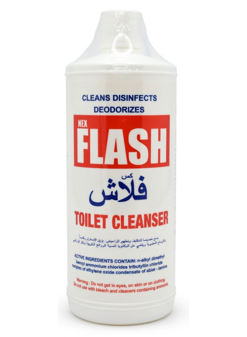 نيكس منظف ​​المراحيض فلاش، عبوة من 3 قطع، سعة 1000 مل - Image 2