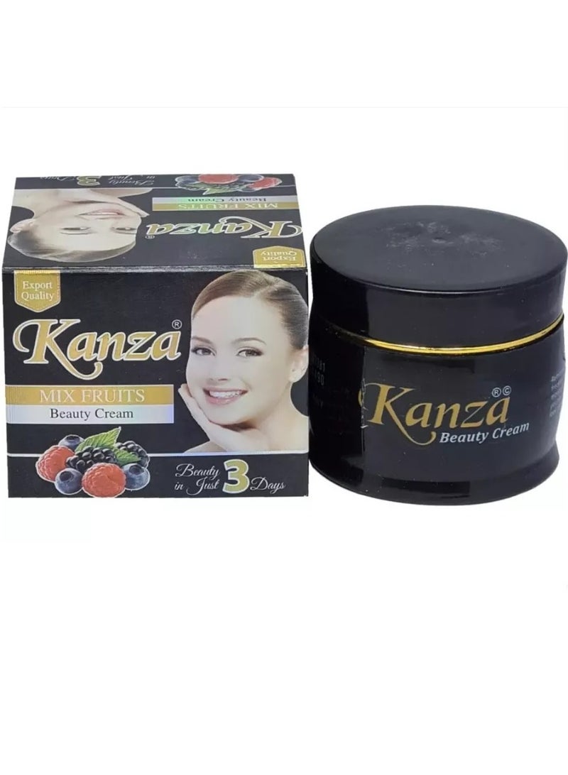 كنزه قطعتين من كريم الجمال لتفتيح البشرة بالفواكه المشكلة 2X50 جرام - Image 2
