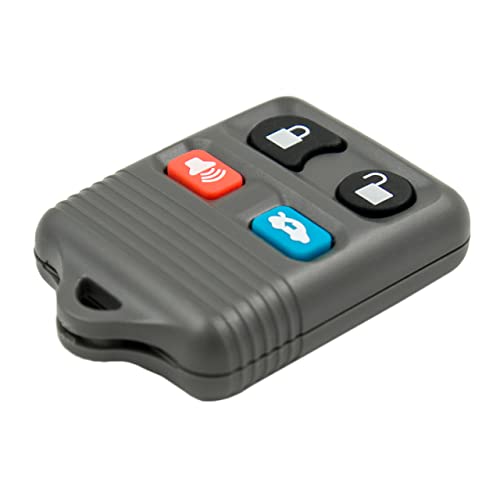 Keyless2Go Replacement for 4 Button Gray Remote Ford CWTWB1U313 CWTWB1U343 CWTWB1U311 - Image 2