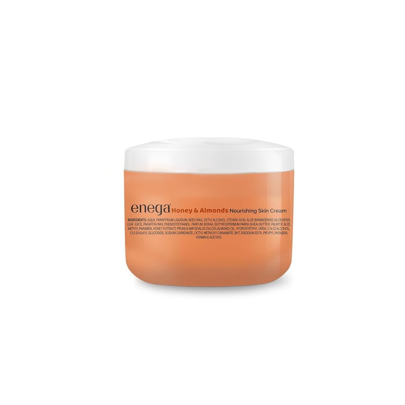 Enega Aloe Vera Honey Almond Skin Soft Fruit MultiVitamins Moisturizing Skin Cream for All Skin Type Men Women And Girls Skin Moisturizing Honey Almond 500 ML Pack Of 1 - Image 3