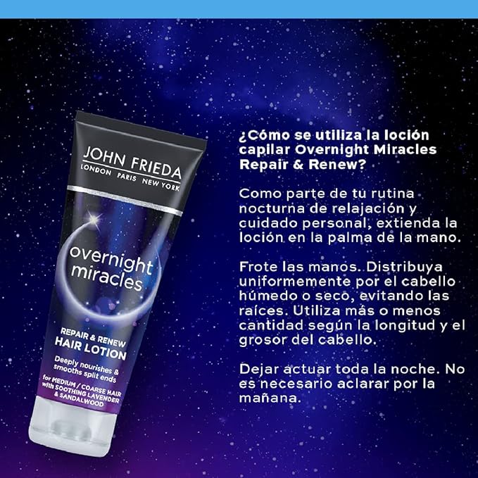 John Frieda Miraculous Repair and Renew Hair Lotion100 ml - Image 2