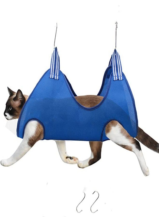 Scizor Pet Grooming Hammock,Pet Grooming Harness for Dogs & Cats,Pet Grooming Sling Pet Supplies Helper,for Grooming, Nail Cutting/Bathing/Ear/Eye/Dental Care - Image 1