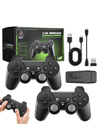 Retro Gaming Console, Nostalgia Stick Game, Wireless Retro Play Game Stick, Plug and Play Video Game Stick Built-in 20000+Games, with Dual 2.4G Wireless Controllers - pzsku/Z7A11F50ED1EE3BD0FAF6Z/45/_/1703645104/fdc9327e-aae5-44bb-af09-e54df0065d7a