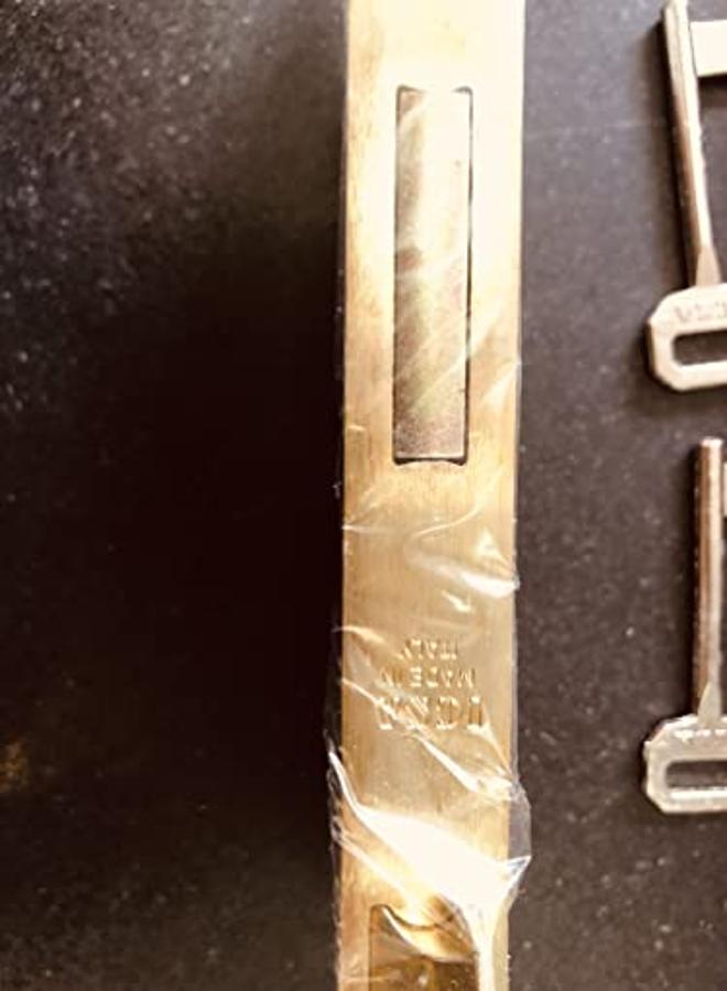 أبواب غرف كالون من إيكسا، صناعة إيطالية ذهبية، مفتاحان، سوق - Image 1