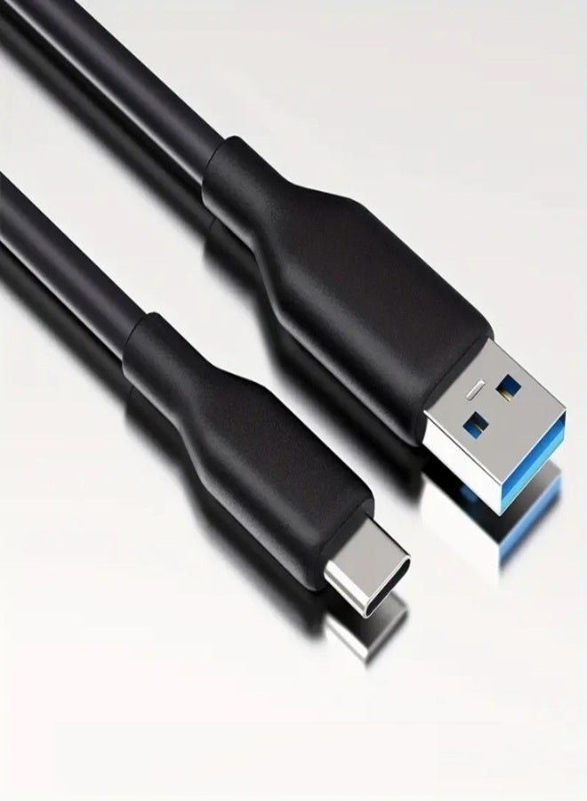 USB 3.0 to Type-C Cable – 3M, 60W Fast Charging  Data Transfer, Power Delivery for Phones, Tablets  SSDs - Image 1