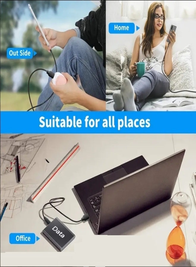 USB 3.0 to Type-C Cable – 3M, 60W Fast Charging  Data Transfer, Power Delivery for Phones, Tablets  SSDs - Image 4