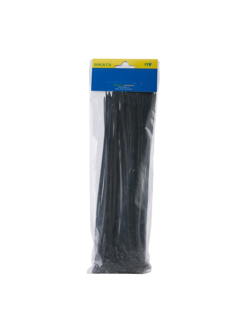 Mkats Cable Ties 4 8 X 300 Mm Pack Of 100
