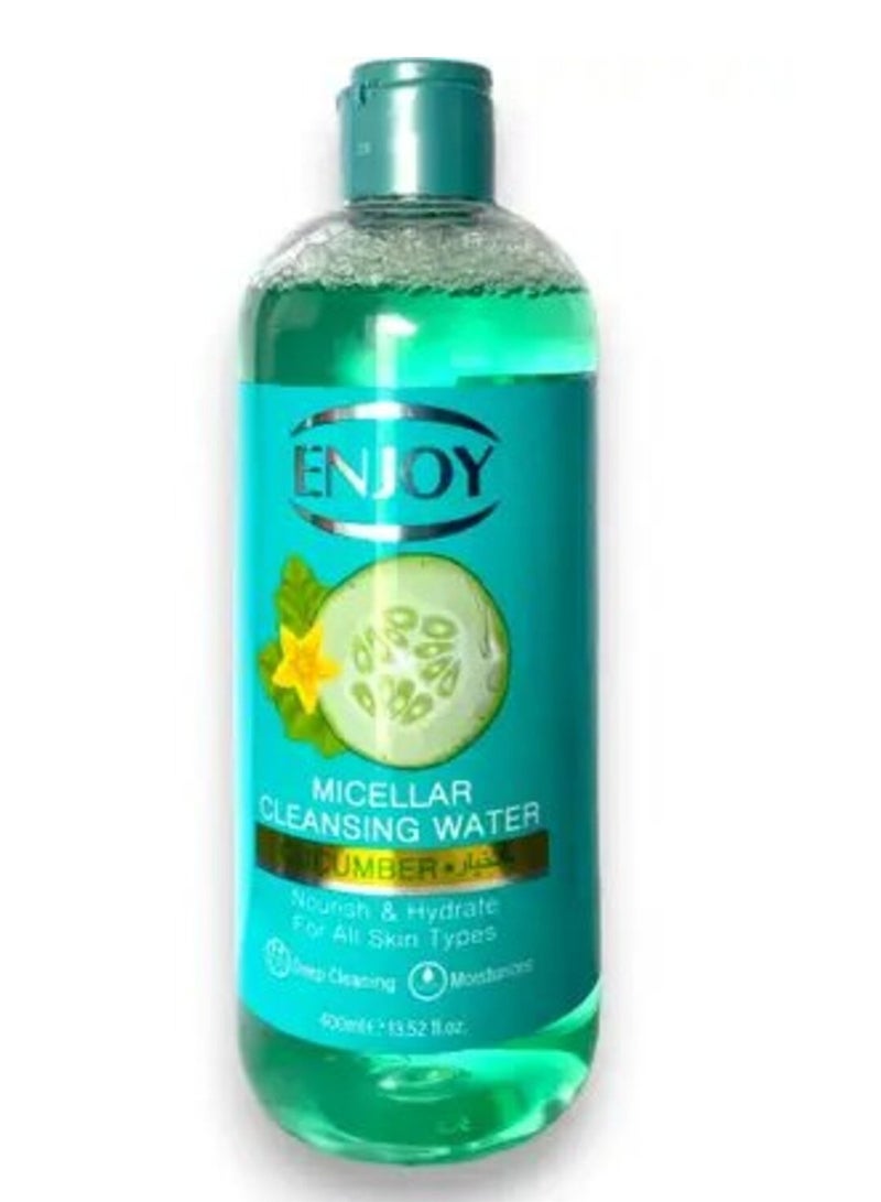 ENJOY ENJOY Micellar Cleansing Water with Cucumber 400 ml  - Image 2
