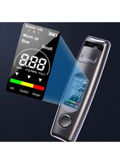 Generic Handheld High-Precise Alcohols Detector Non-Contacting Breath Blow Tester 10s Quick Response High-Sensitive Electronic Breathalyzer LCD Display  - Image 5