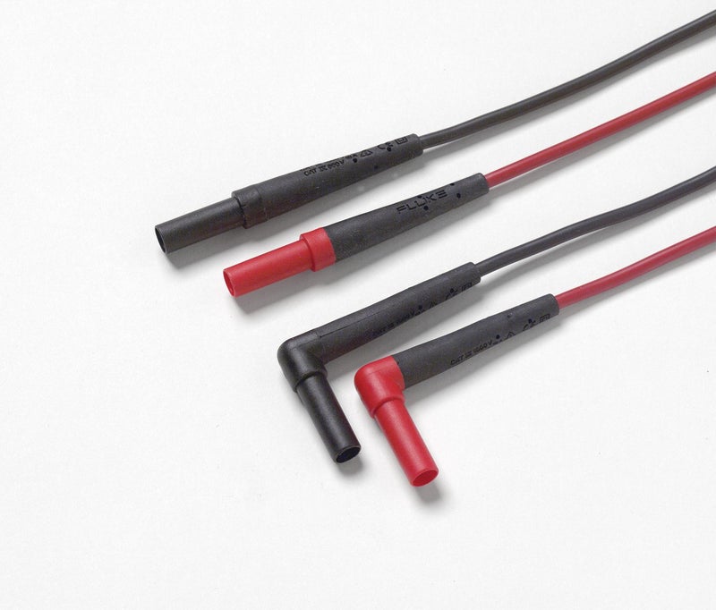 FLUKE Fluke TL81A Test Lead Set, Deluxe Electronic,Red/Black,Small - Image 2
