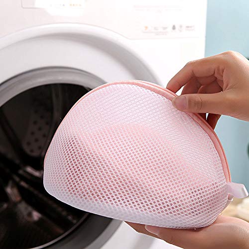 JENY JENY Bra Wash Bags Mesh Simply Delicates Laundry Saver Bags with Premium Zipper Wash Mesh Bag for Bras Panties Lingerie Laundry Stocking Underwear Wash Basket Clothes Washing Net Home Care Wash Bag - Image 2