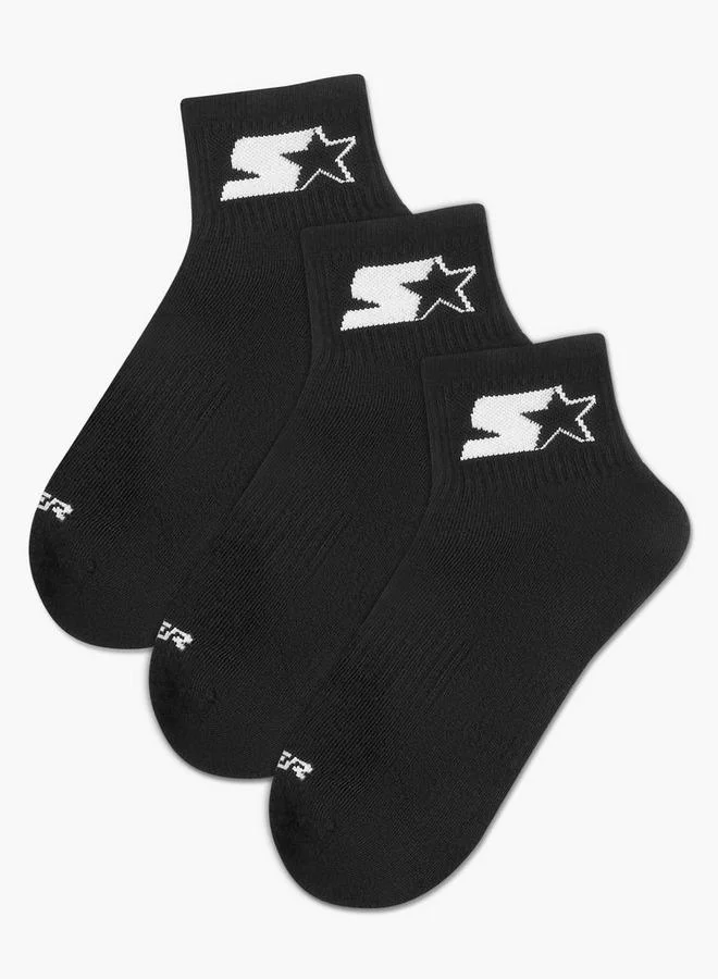 STARTER Starter Men Terry Ankle Length Socks - Set of 3