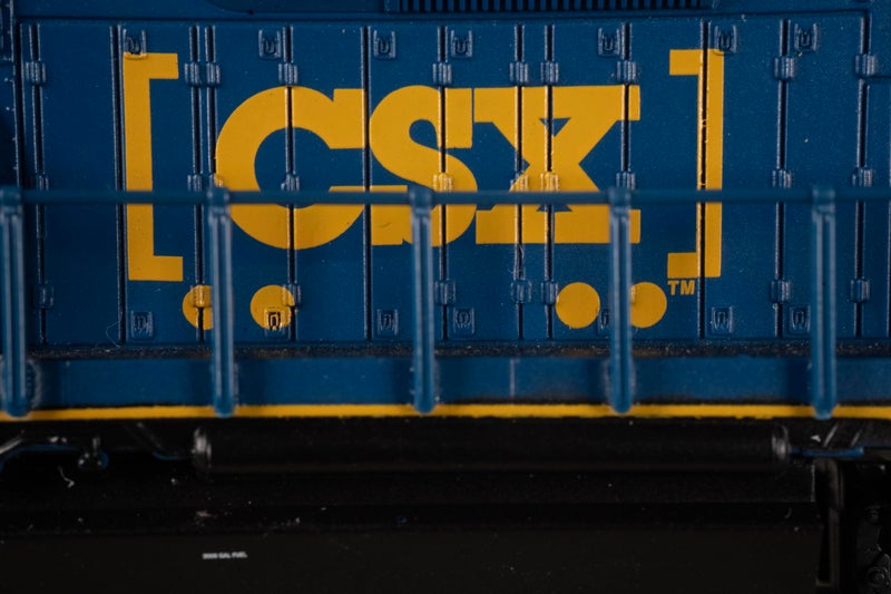 Bachmann Med Gp-40 Locomotive With Operating Headlight - SCÂ® #4451 - Ham N Scale Diesel Locomotive, Prototypical Blue - Image 4
