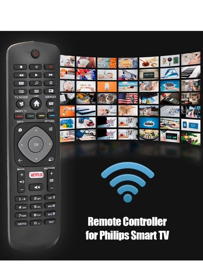 Remote Controls - Universal Replacement Remote Control for Philips LCD, LED, 4K, and UHD Smart TVs - Image 1