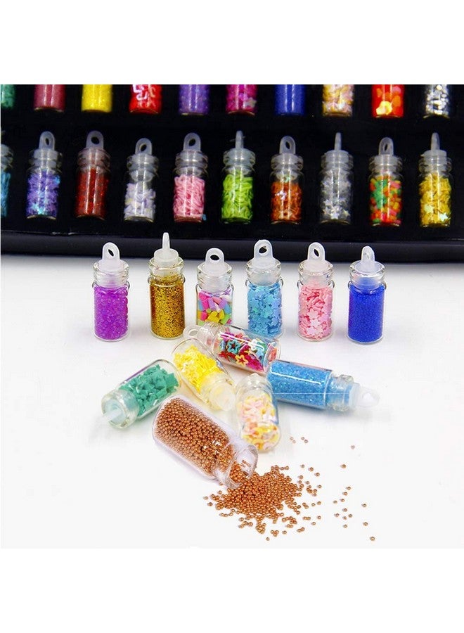 Belicia 48 Colors Holographic Chunky Glitter, Nail Glitter Body For Festive Makeup,Eyes,Hair, Body,Nail,Crafts - Image 3