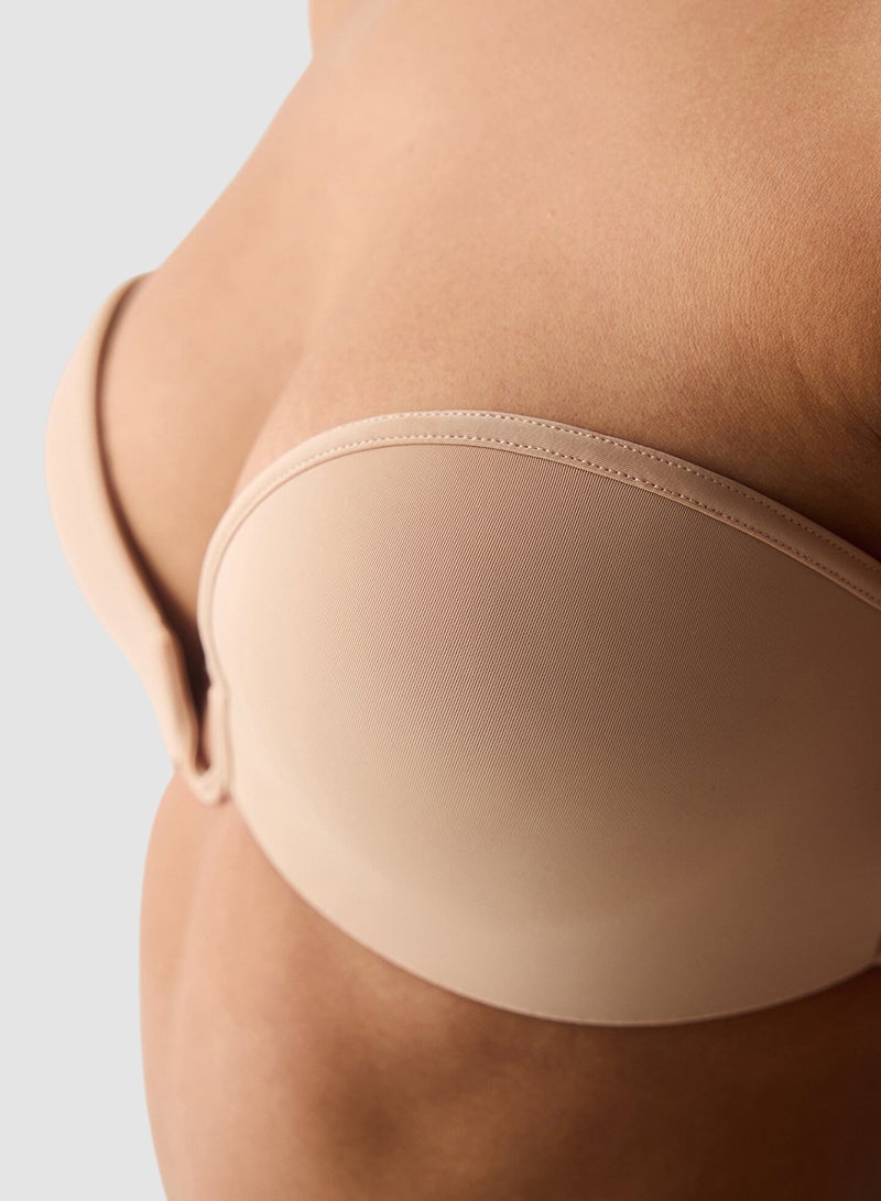 Penti Push Up Deep Decolette Nude Bra - Image 4