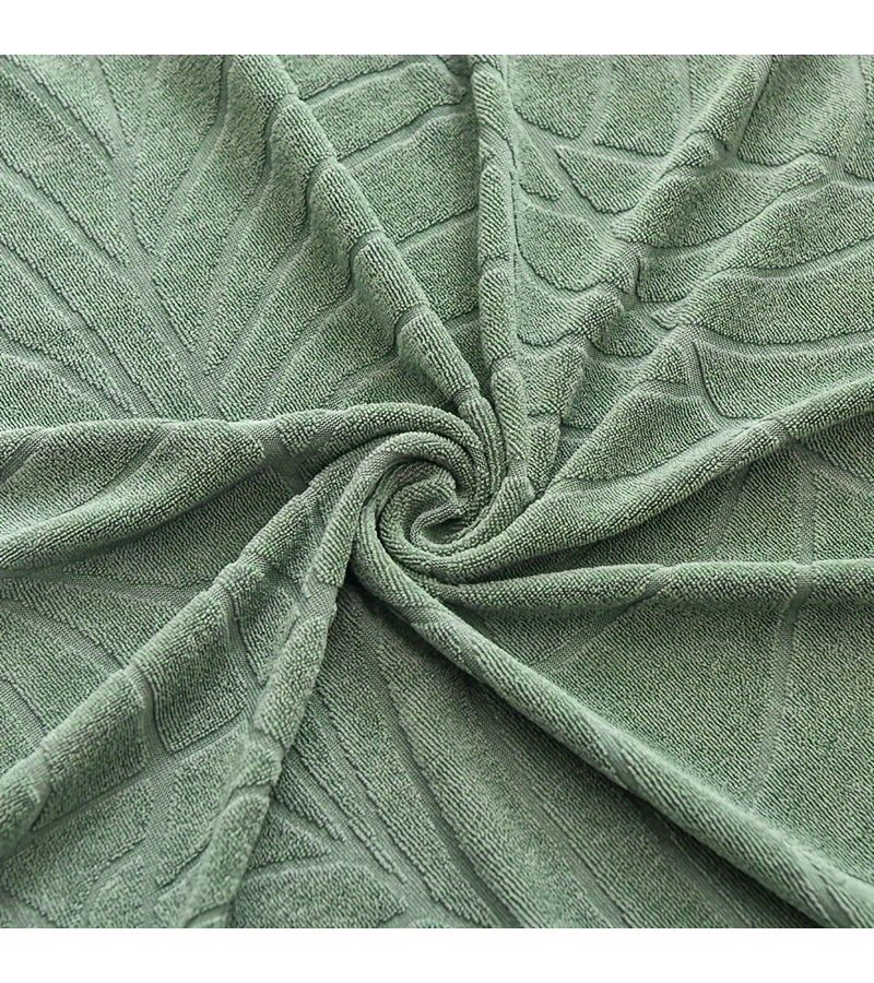 1pc Wine Red Plus S Large Leaf Jacquard Sofa Cover For 1 Seater Stretchable Washable Durable Cat Proof Modern Furniture Protector For Bedroom Office Living Room All Season - Image 4