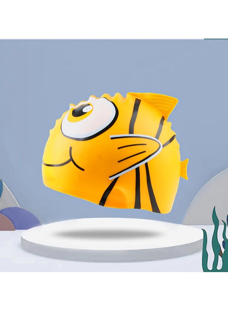 Nariele New Silicone Swimming Cap For Children