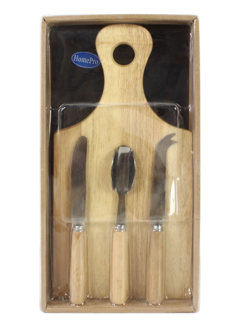 Home Pro 4-Piece set wooden cutting board - Image 3