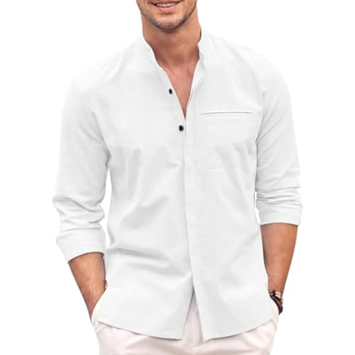 Bellstone Men's Solid Cotton Shirt | Casual | Plain | Full Sleeve | Summer-Regular Fit| Men Stylish Shirt | Everyday Formal Wear |Soft Breathable Fabric | Everyday Smart Casual Wear - Image 1
