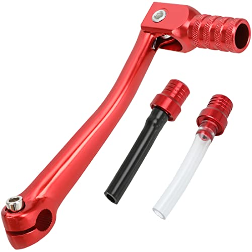 GREHUA Folding Gear Shifter Lever Compatible with 50cc 70cc 90cc 110cc 125cc CRF50 XR50 SSR110 SSR125 WR200R SDG Taotao ATA DB KAYO Xmotor Coolster Probike Pitster Pro Roketa Baja Pit Dirt Bike Parts - Image 1