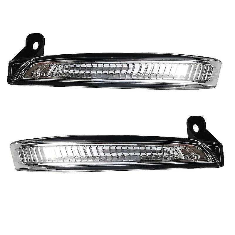 Car LED Rear View Mirror Light: 2 Pcs Black ABS Material - Easy Direct Fit Stable High Reliability Side Rearview Mirror Turning Lamp for Chevrolet Cruze J300 2009-2015 - Image 1