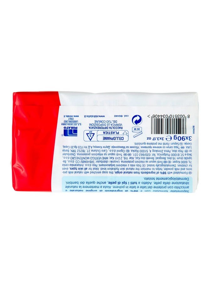 Palmolive Nidra Milk Bar Soap 3Pz X 90G