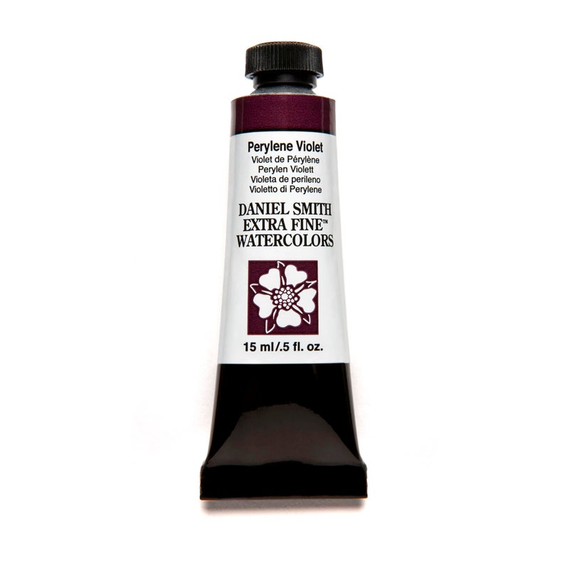 Daniel Smith Extra Fine Watercolor 15ml Paint Tube, Perylene Violet - Image 1