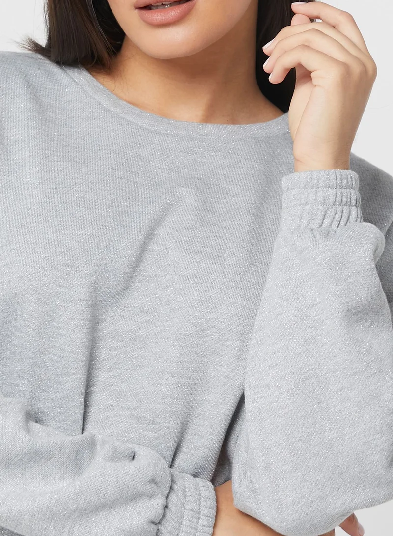 Only  Round Neck Sweatshirt for Women | Best Price UAE