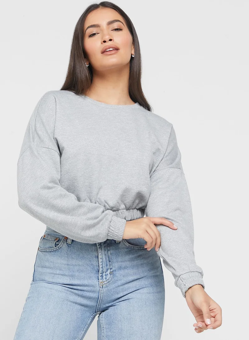 Only  Round Neck Sweatshirt for Women | Best Price UAE