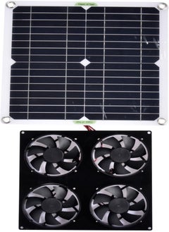 5 Pcs 4 Solar Panel Fan Kit 100W - Portable Solar Ventilation Fan - Portable Ventilator Exhaust Fan For Chicken Coops, Greenhouse, Shed, Pet House - pzsku/Z7A132912612063ED105EZ/45/_/1735973446/1937c988-9f41-49fa-ad31-47463b143637