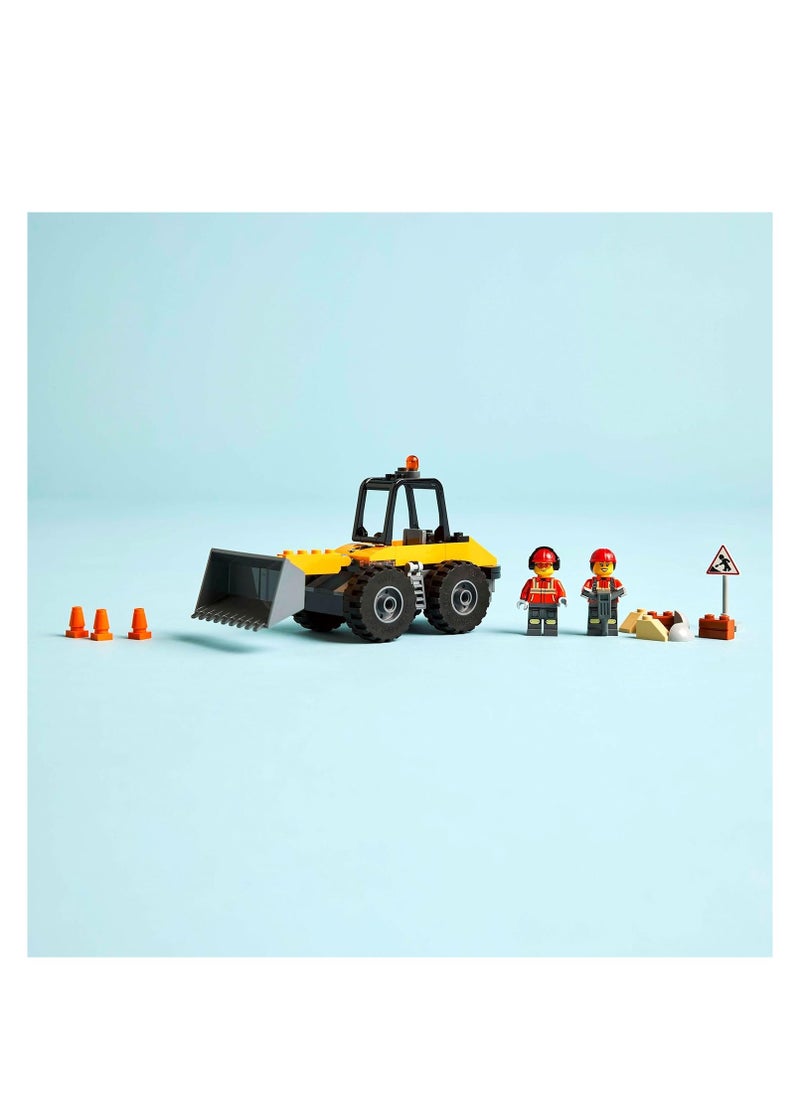 LEGO - LEGO Yellow Construction Wheel Loader Toy - Vehicle Building Set 60450 - Image 1